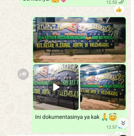 Pengiriman Papan Bunga Duka Wareng Butuh