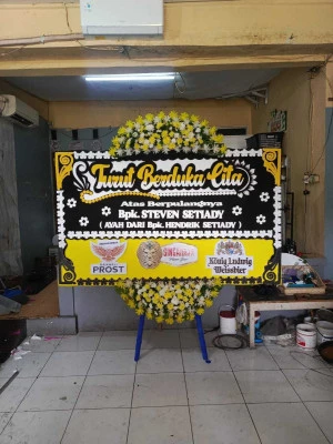 Papan Bunga di Wareng Butuh