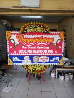 Papan Bunga di Wareng Butuh