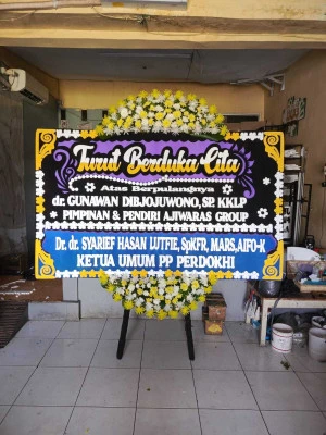 Papan Bunga di Wareng Butuh